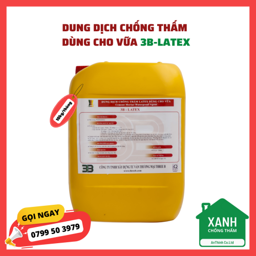 LATEX - Dung Dịch Phụ Gia Chống Thấm Cho Vữa