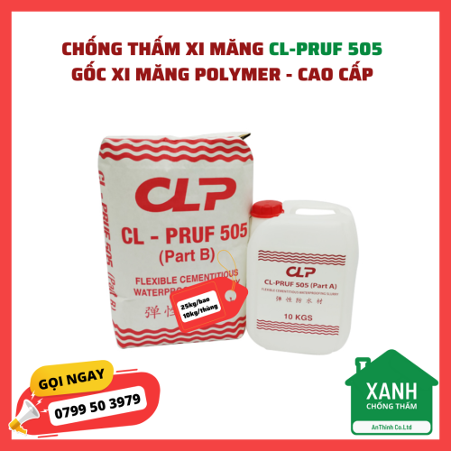 CL-PRUF505 Hợp Chất Chống Thấm Đàn Hồi (Gốc Xi Măng - High Polymer)