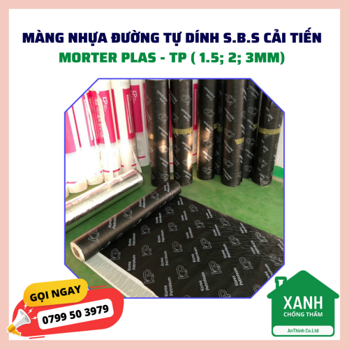 Màng nhựa đường chống thấm Hàn Quốc Morter Plas TP