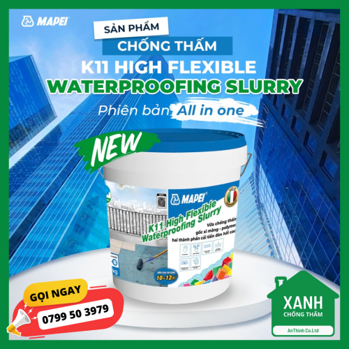 mapei k11 mẫu mới 2024 tại chống thấm miền trung